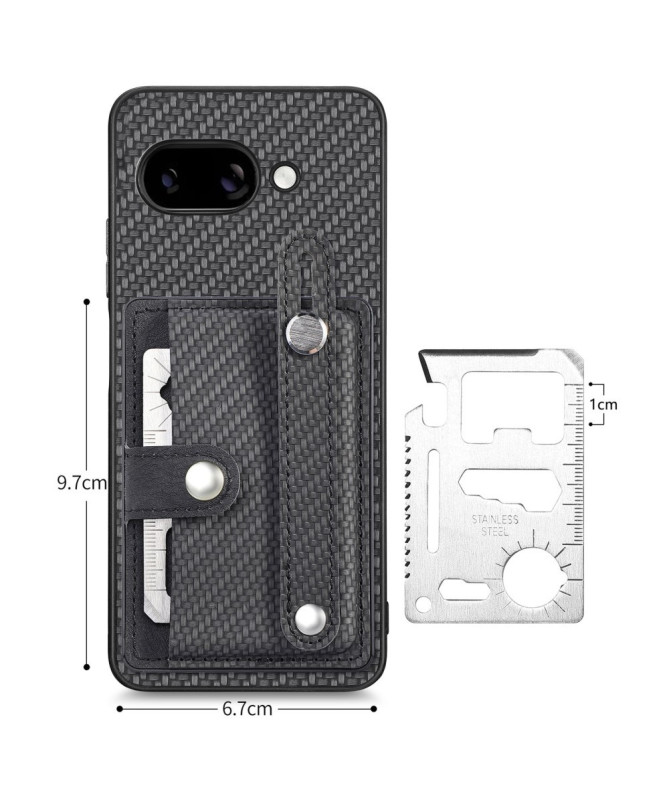 Coque Google Pixel 9a avec Porte-Carte et Anse Support Main