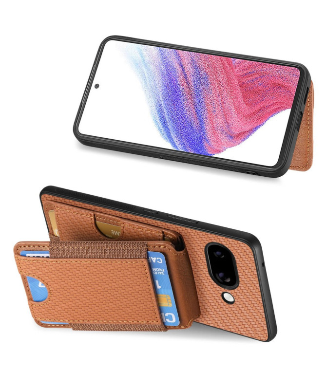 Coque Google Pixel 9a avec Porte-Carte Discret et Support Visionnage