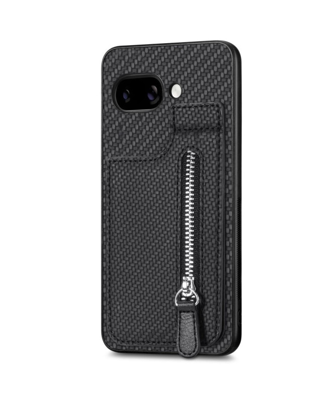Coque Google Pixel 9a avec Porte-Carte Zippée et Support Intégré