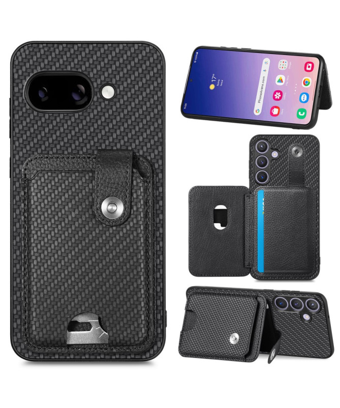 Coque Google Pixel 9a Portefeuille avec Support & Carte Outil