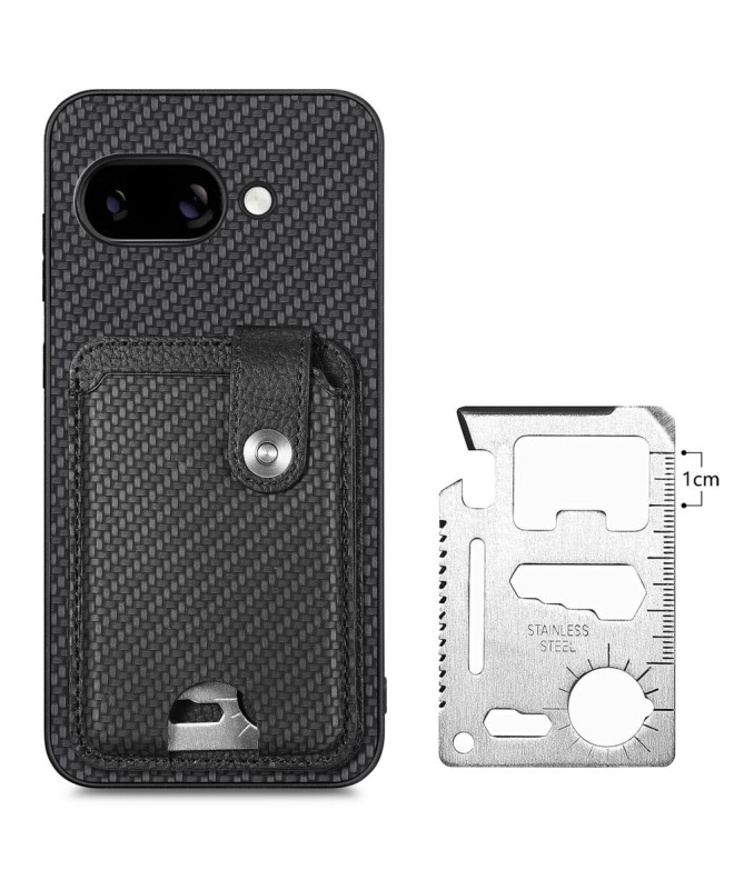 Coque Google Pixel 9a Portefeuille avec Support & Carte Outil