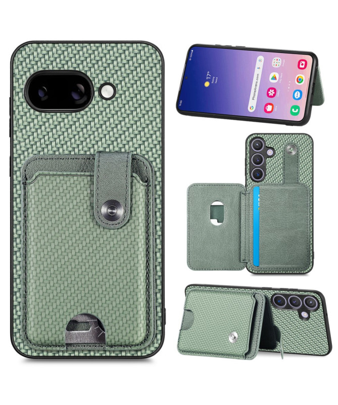 Coque Google Pixel 9a Portefeuille avec Support & Carte Outil