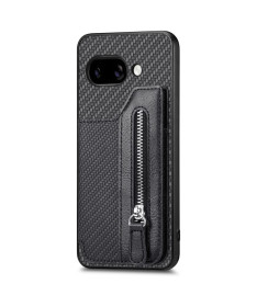 Coque Google Pixel 9a Portefeuille Zippé et Support