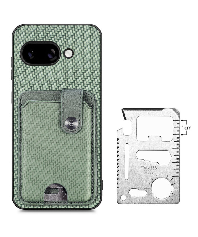 Coque Google Pixel 9a Portefeuille avec Support & Carte Outil