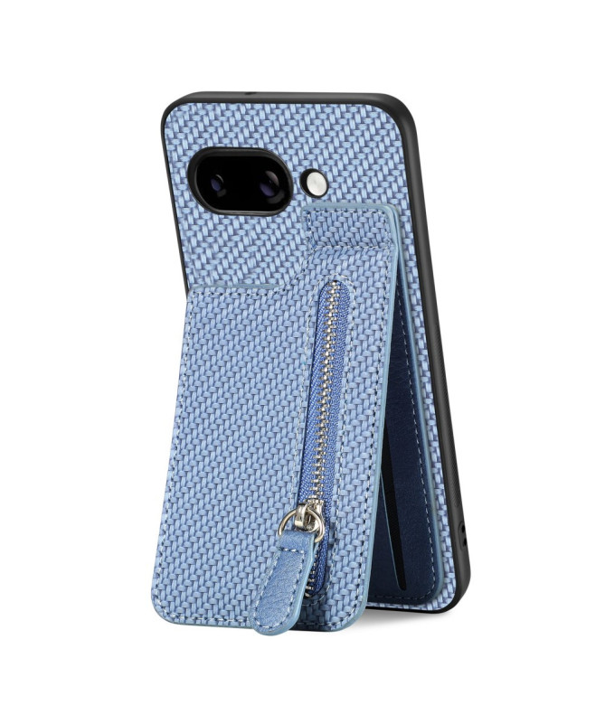 Coque Google Pixel 9a avec Porte-Carte Zippée et Support Intégré