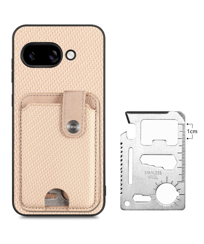 Coque Google Pixel 9a Portefeuille avec Support & Carte Outil