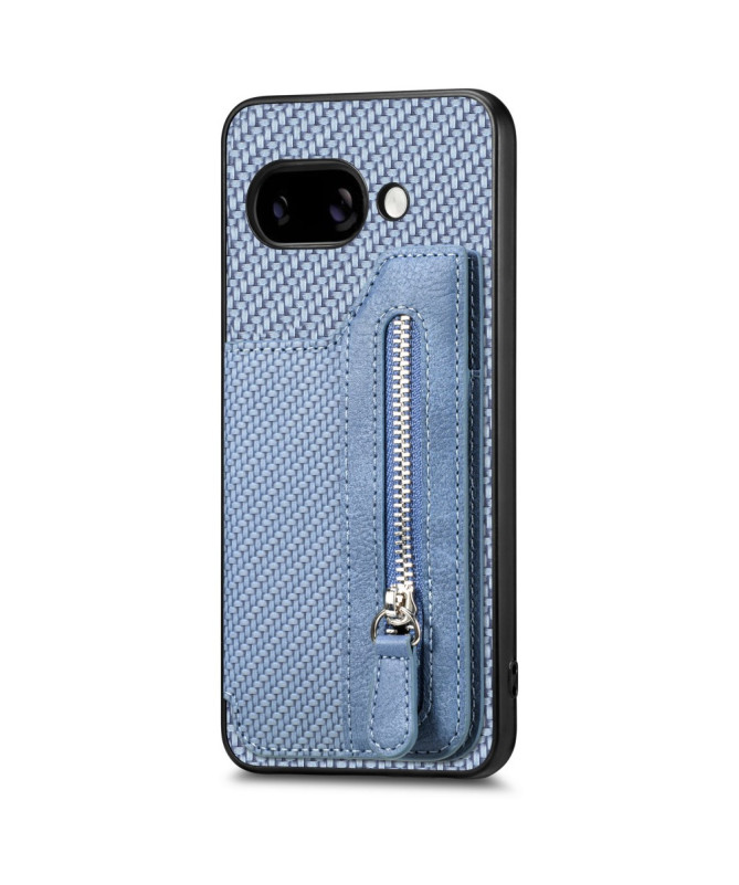 Coque Google Pixel 9a Portefeuille Zippé et Support