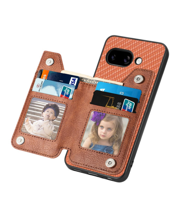 Coque Google Pixel 9a Portefeuille Zippé et Support
