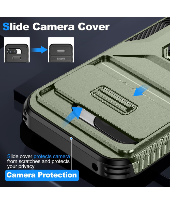 Coque Google Pixel 9a CamShield avec Anneau Anti-Choc