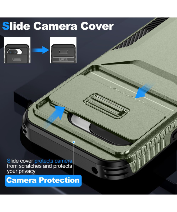 Coque Google Pixel 9a CamShield Anti-Choc Sécurité Caméra