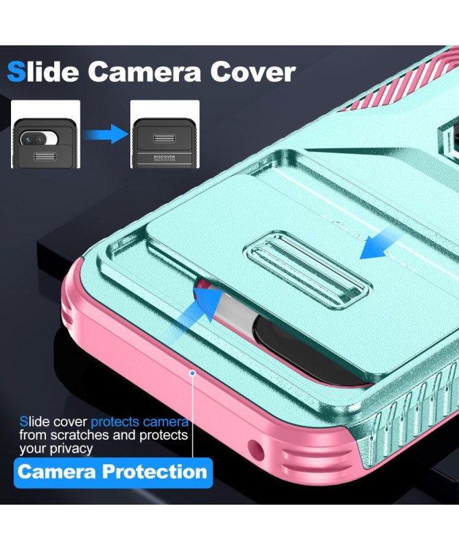 Coque Google Pixel 9a CamShield avec Anneau Anti-Choc
