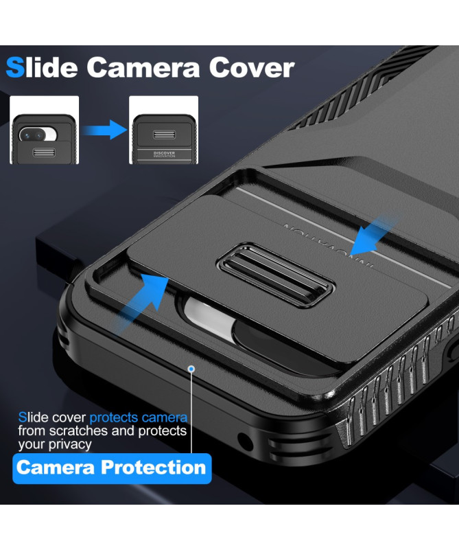 Coque Google Pixel 9a CamShield Anti-Choc Sécurité Caméra