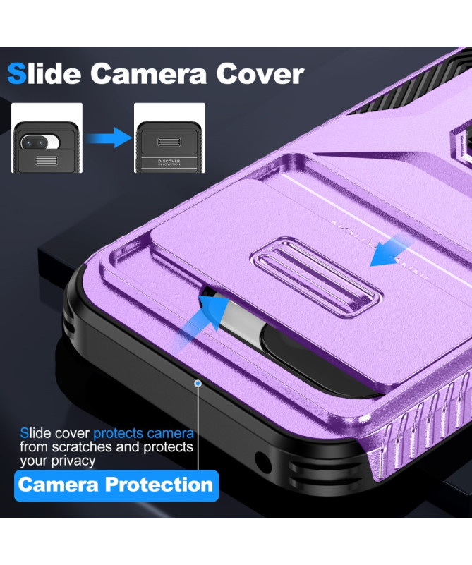 Coque Google Pixel 9a CamShield avec Anneau Anti-Choc