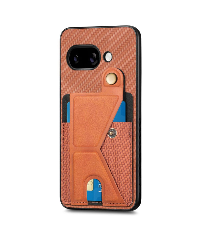 Coque Google Pixel 9a K-Stand Porte-Carte Aimantée