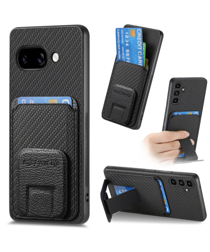 Coque Google Pixel 9a avec Texture Fibre de Carbone | Fibra