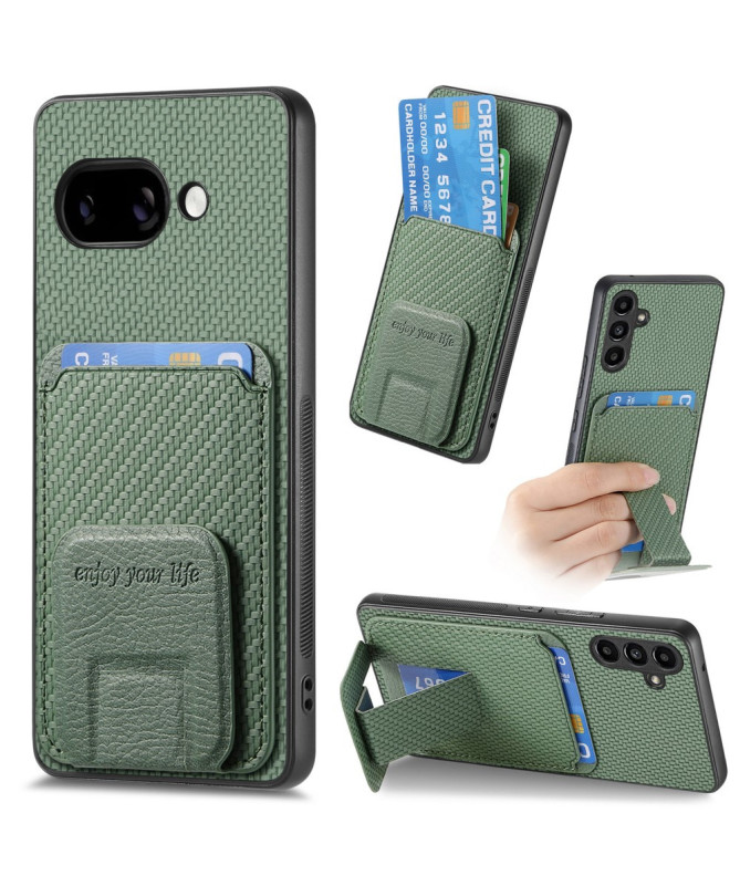 Coque Google Pixel 9a avec Texture Fibre de Carbone | Fibra