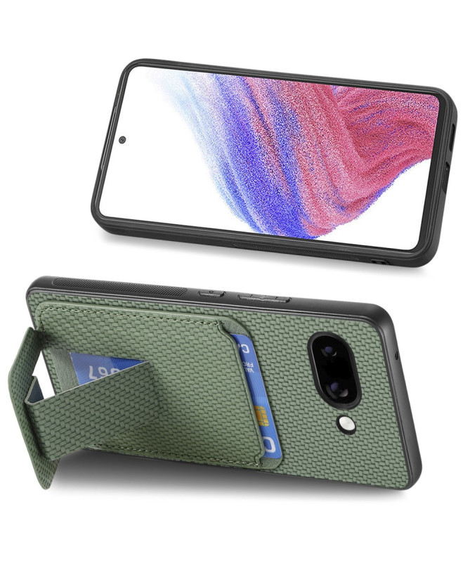 Coque Google Pixel 9a avec Texture Fibre de Carbone | Fibra