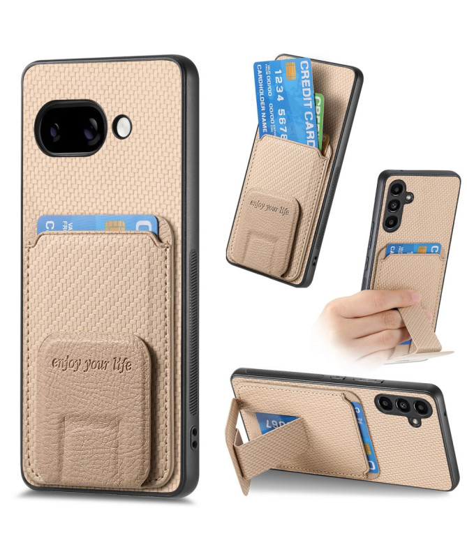 Coque Google Pixel 9a avec Texture Fibre de Carbone | Fibra