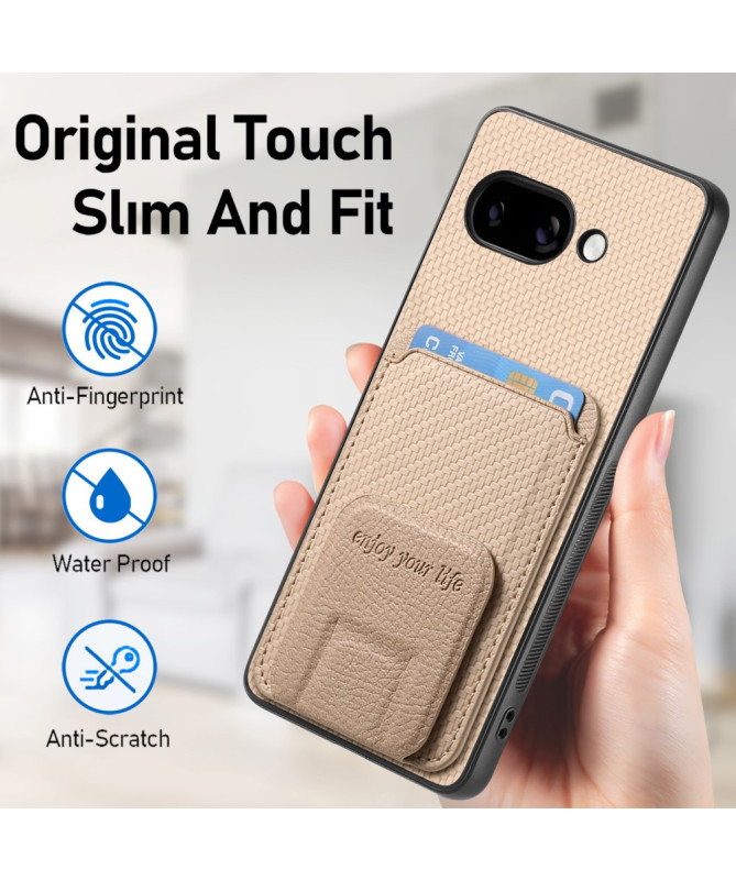 Coque Google Pixel 9a avec Texture Fibre de Carbone | Fibra