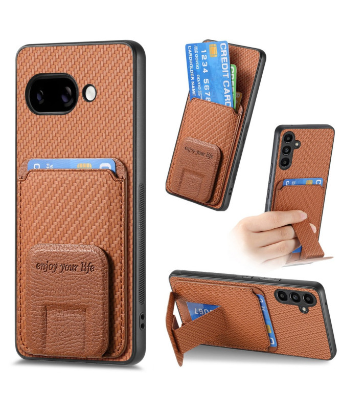 Coque Google Pixel 9a avec Texture Fibre de Carbone | Fibra