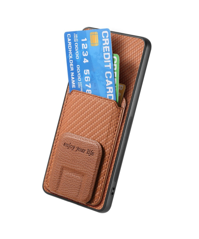 Coque Google Pixel 9a avec Texture Fibre de Carbone | Fibra