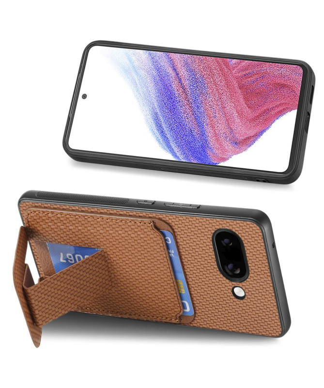 Coque Google Pixel 9a avec Texture Fibre de Carbone | Fibra
