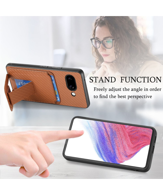 Coque Google Pixel 9a avec Texture Fibre de Carbone | Fibra