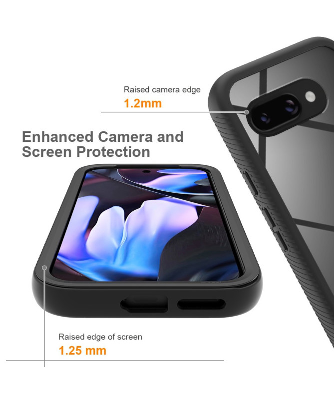 Coque Google Pixel 9a Blind Shield aimantée avec film écran intégré