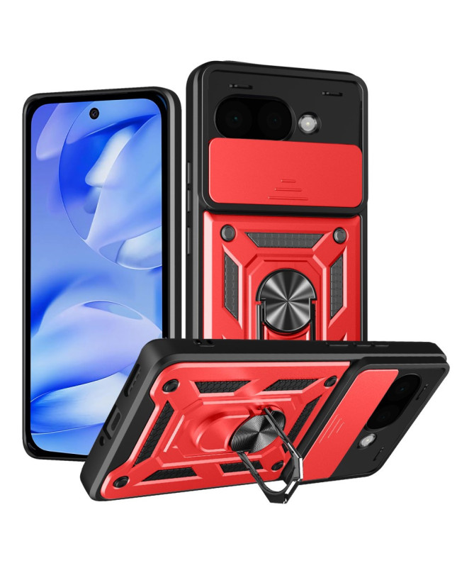 Coque Google Pixel 9a Hybride Fonction Support et Cache Objectif