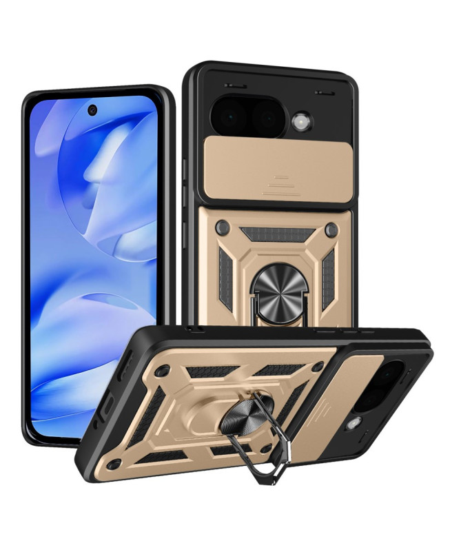 Coque Google Pixel 9a Hybride Fonction Support et Cache Objectif