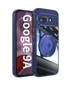 Coque Google Pixel 9a Anneau 360 dégrés Transparent Renforcée