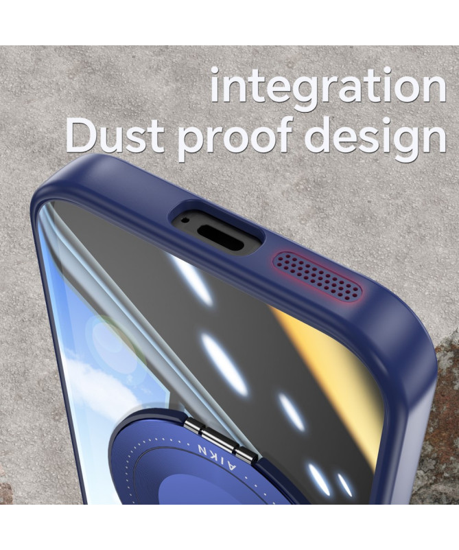 Coque Google Pixel 9a Anneau 360 dégrés Transparent Renforcée