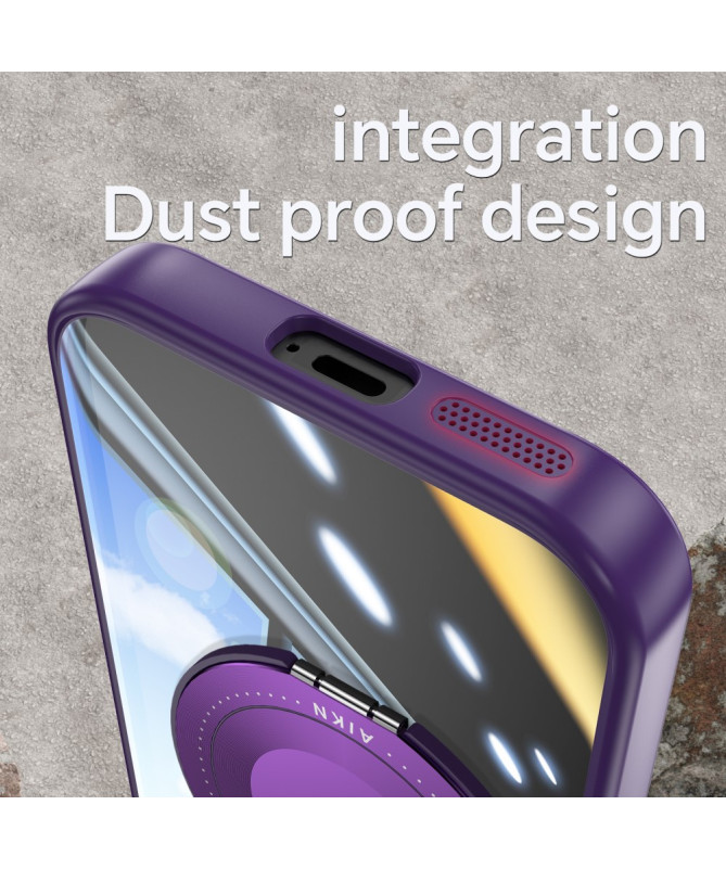 Coque Google Pixel 9a Anneau 360 dégrés Transparent Renforcée