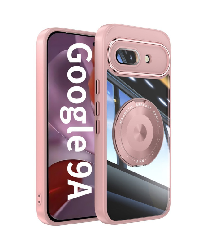 Coque Google Pixel 9a Anneau 360 dégrés Transparent Renforcée