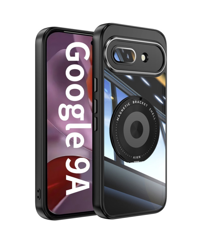 Coque Google Pixel 9a Anneau 360 dégrés Transparent Renforcée