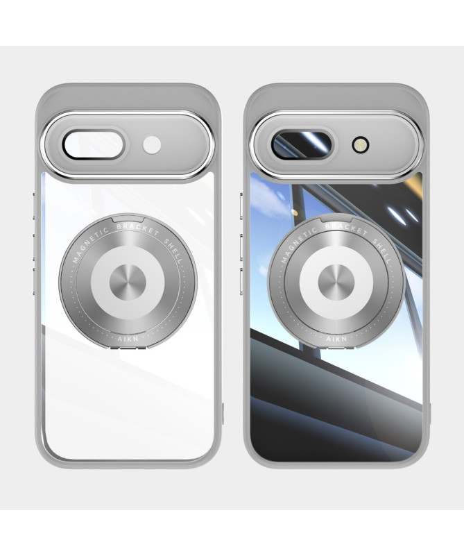 Coque Google Pixel 9a Anneau 360 dégrés Transparent Renforcée