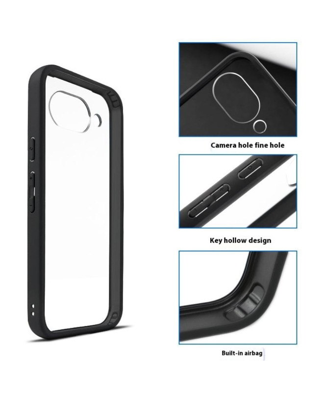 Coque Google Pixel 9a Style Bumper Transparent