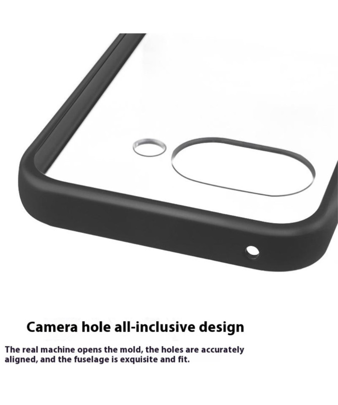Coque Google Pixel 9a Style Bumper Transparent