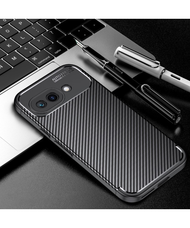 Coque Google Pixel 9a finition fibre de carbone