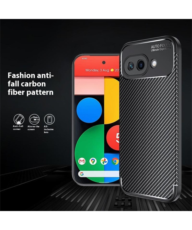 Coque Google Pixel 9a finition fibre de carbone