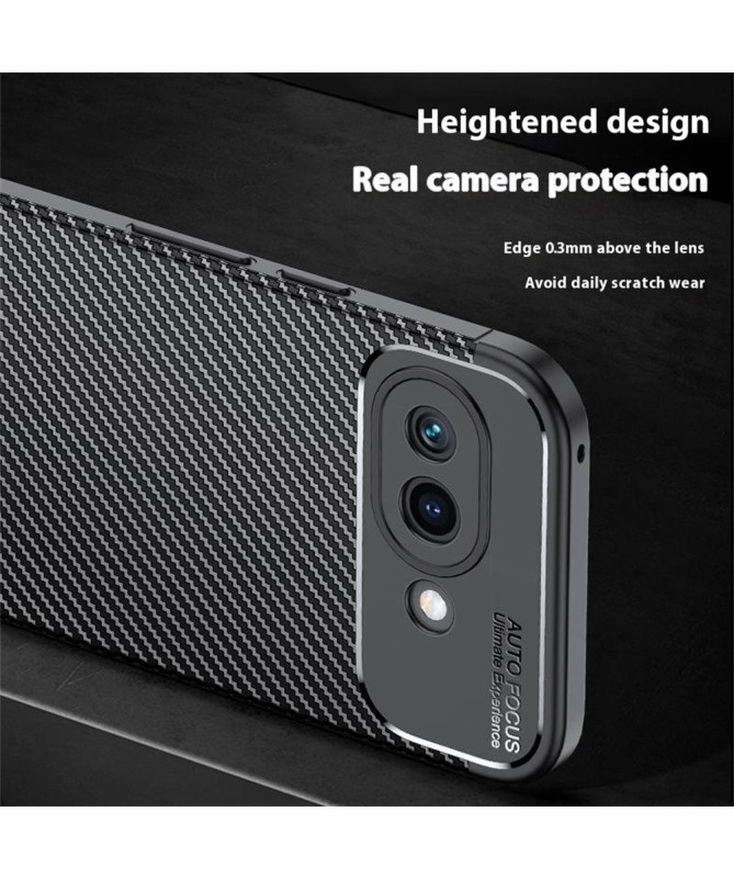 Coque Google Pixel 9a finition fibre de carbone
