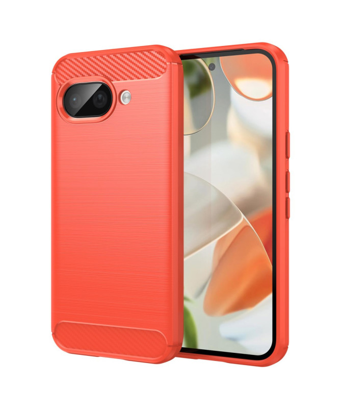 Coque Google Pixel 9a flexible effet brossé