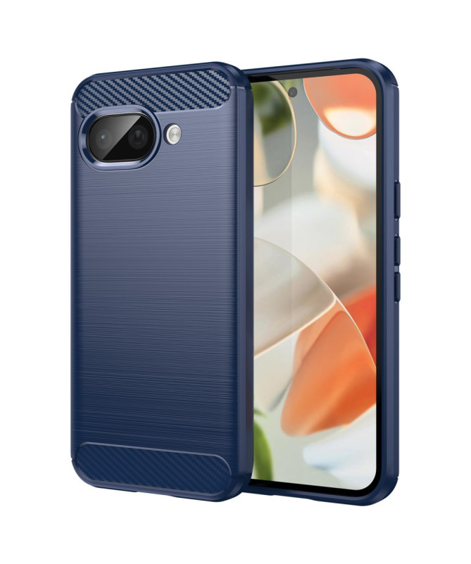 Coque Google Pixel 9a flexible effet brossé