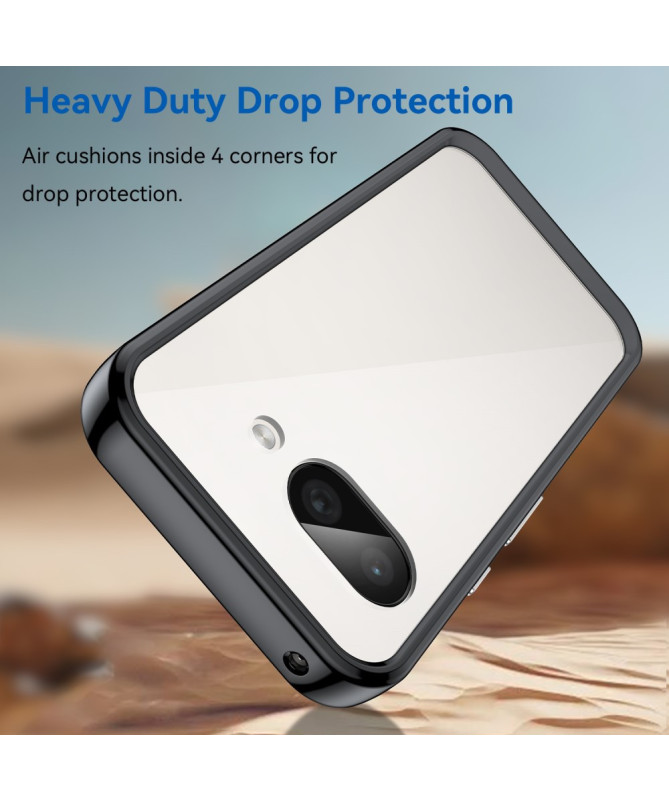 Coque Google Pixel 9a Transparente Contour Couleuré