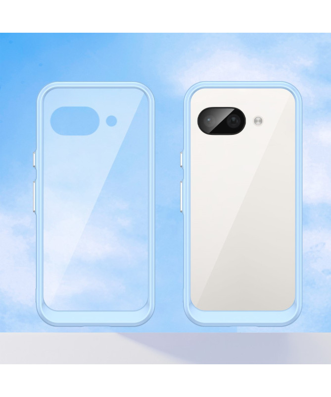 Coque Google Pixel 9a Transparente Contour Couleuré