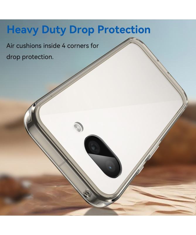 Coque Google Pixel 9a Transparente Contour Couleuré