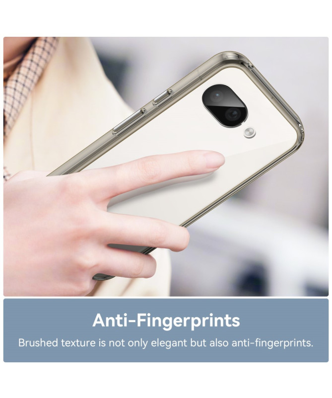 Coque Google Pixel 9a Transparente Contour Couleuré