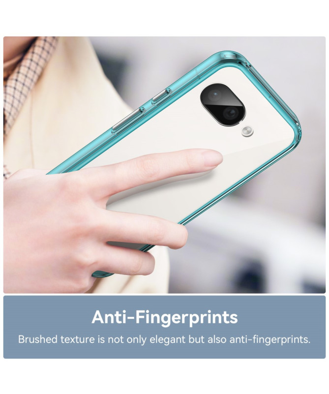 Coque Google Pixel 9a Transparente Contour Couleuré