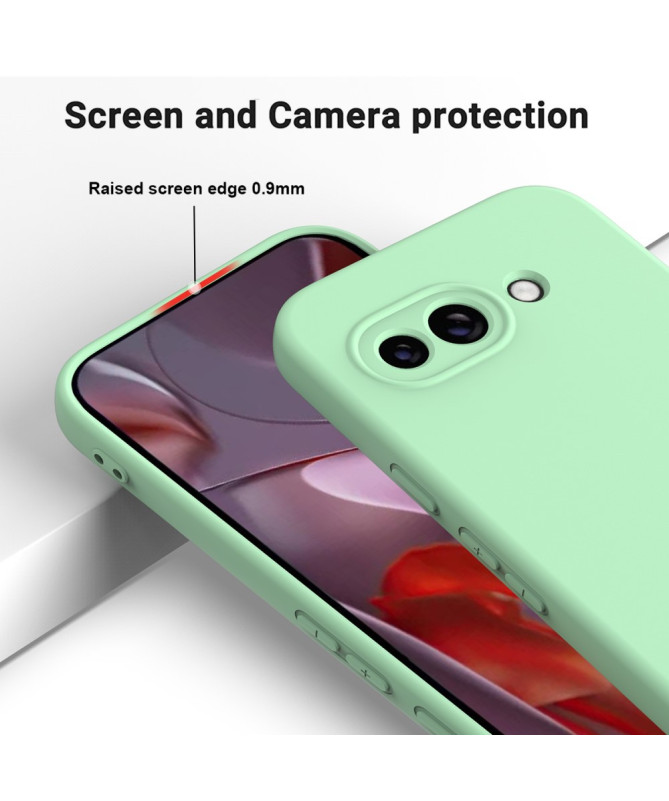 Coque Google Pixel 9a Puro silicone liquide