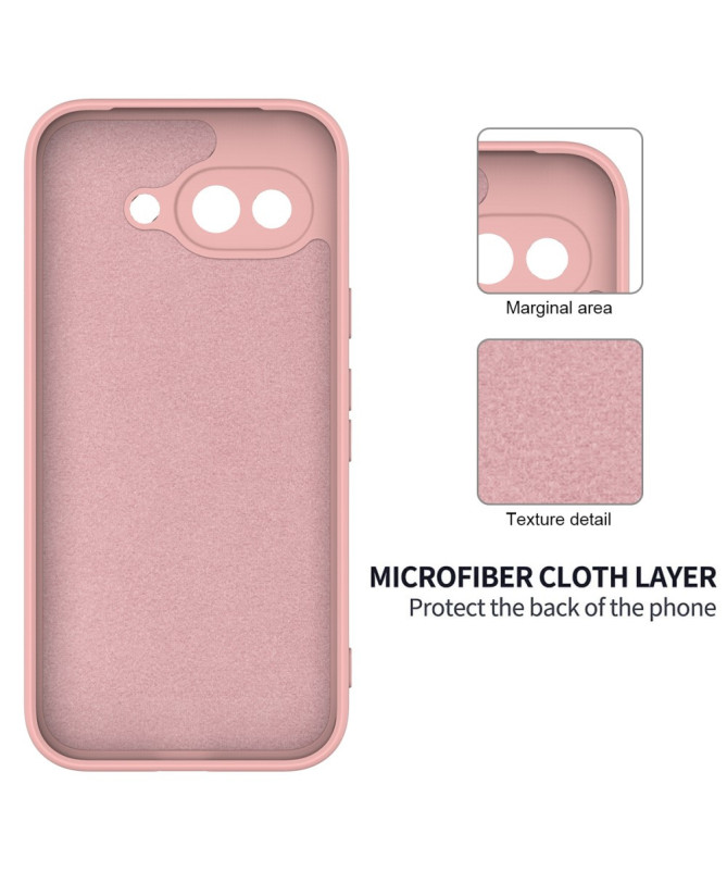 Coque Google Pixel 9a Puro silicone liquide